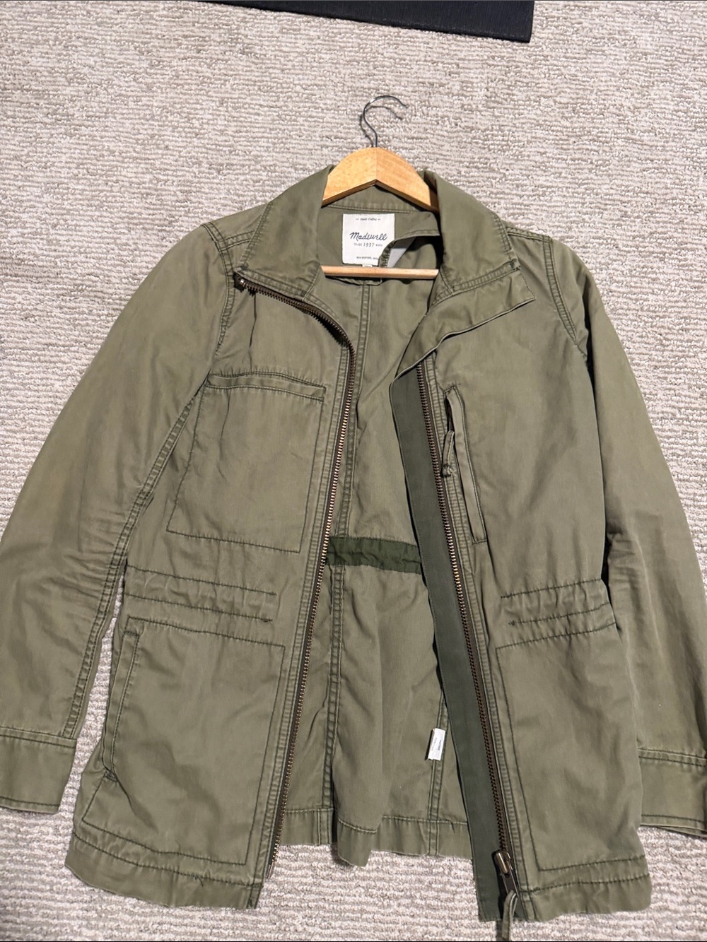 Madewell Olive Green Field Jacket